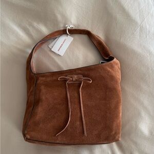 Lucky Brand Brown Suede Bag
